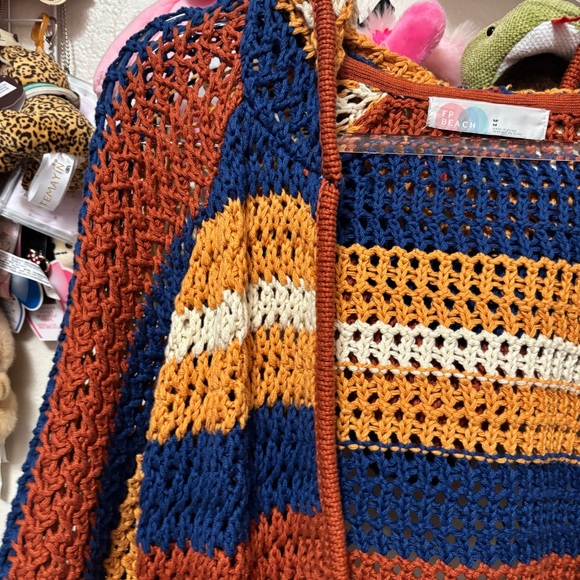 Free People Baracoa Fauxchet Sweater Set Sz Medium - Picture 5 of 12